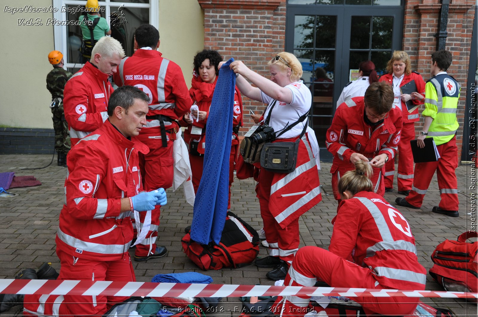 5 - 8 luglio - F.A.C.E. 2012 Ireland - Croce Rossa Italiana - Ispettorato Regionale Volontari del Soccorso del Piemonte