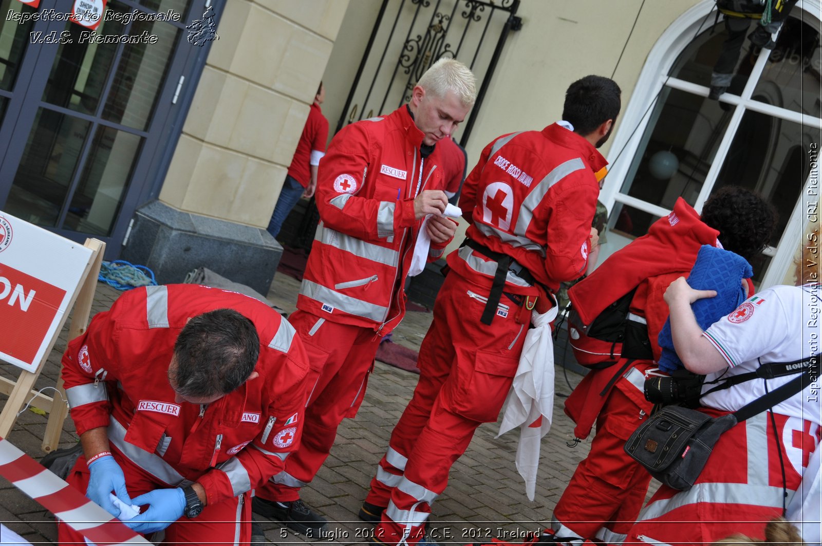 5 - 8 luglio - F.A.C.E. 2012 Ireland - Croce Rossa Italiana - Ispettorato Regionale Volontari del Soccorso del Piemonte