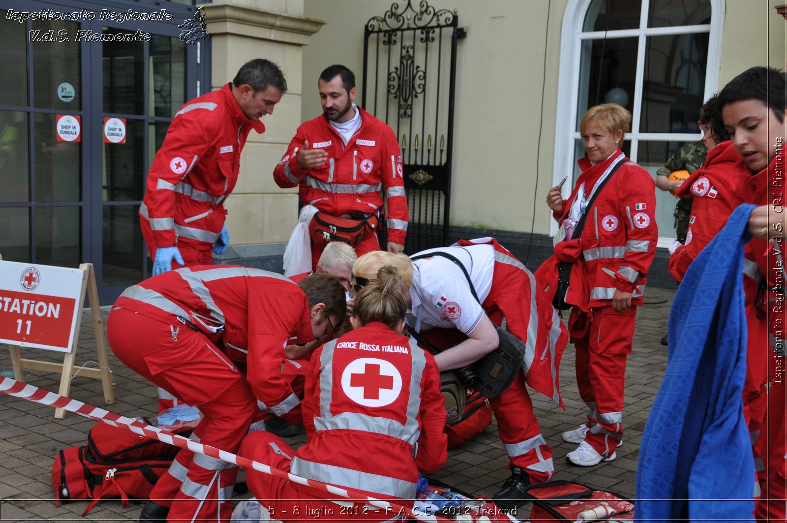 5 - 8 luglio - F.A.C.E. 2012 Ireland - Croce Rossa Italiana - Ispettorato Regionale Volontari del Soccorso del Piemonte