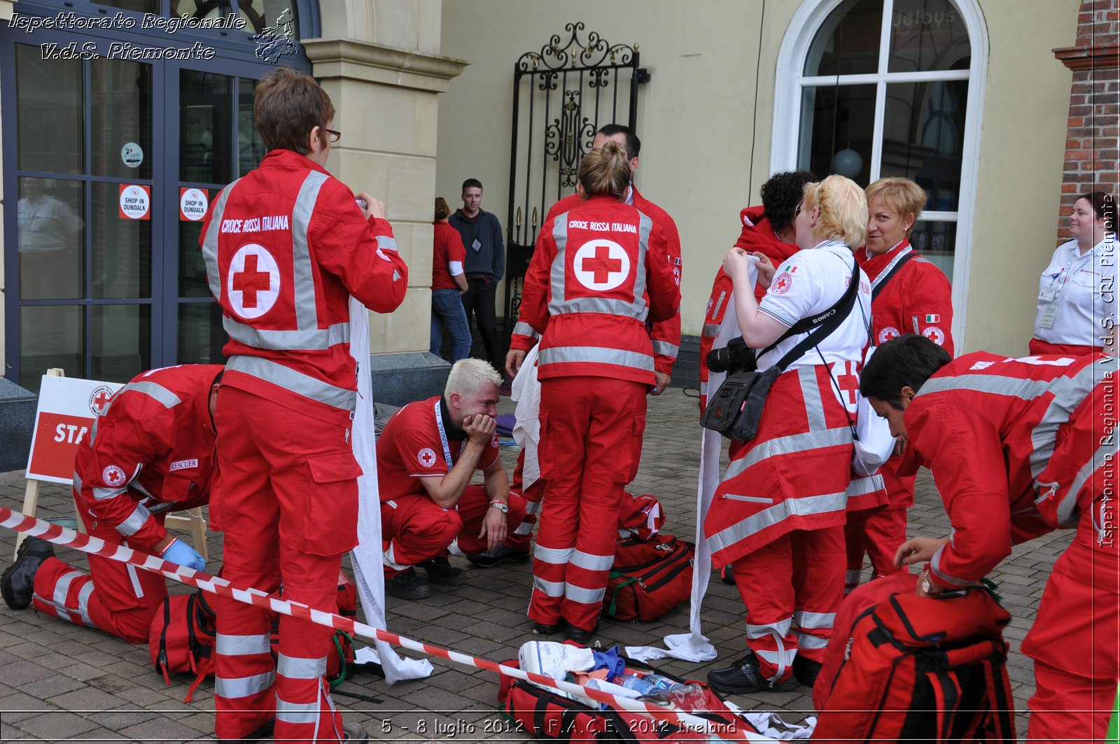 5 - 8 luglio - F.A.C.E. 2012 Ireland - Croce Rossa Italiana - Ispettorato Regionale Volontari del Soccorso del Piemonte