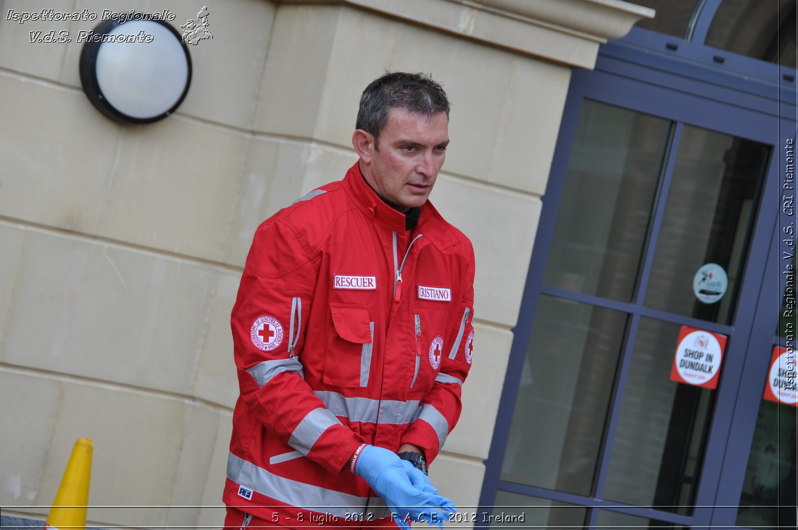 5 - 8 luglio - F.A.C.E. 2012 Ireland - Croce Rossa Italiana - Ispettorato Regionale Volontari del Soccorso del Piemonte