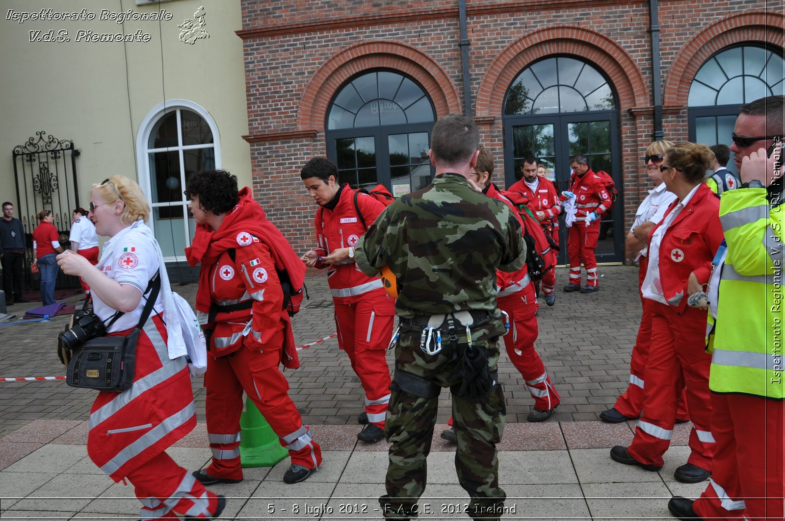 5 - 8 luglio - F.A.C.E. 2012 Ireland - Croce Rossa Italiana - Ispettorato Regionale Volontari del Soccorso del Piemonte