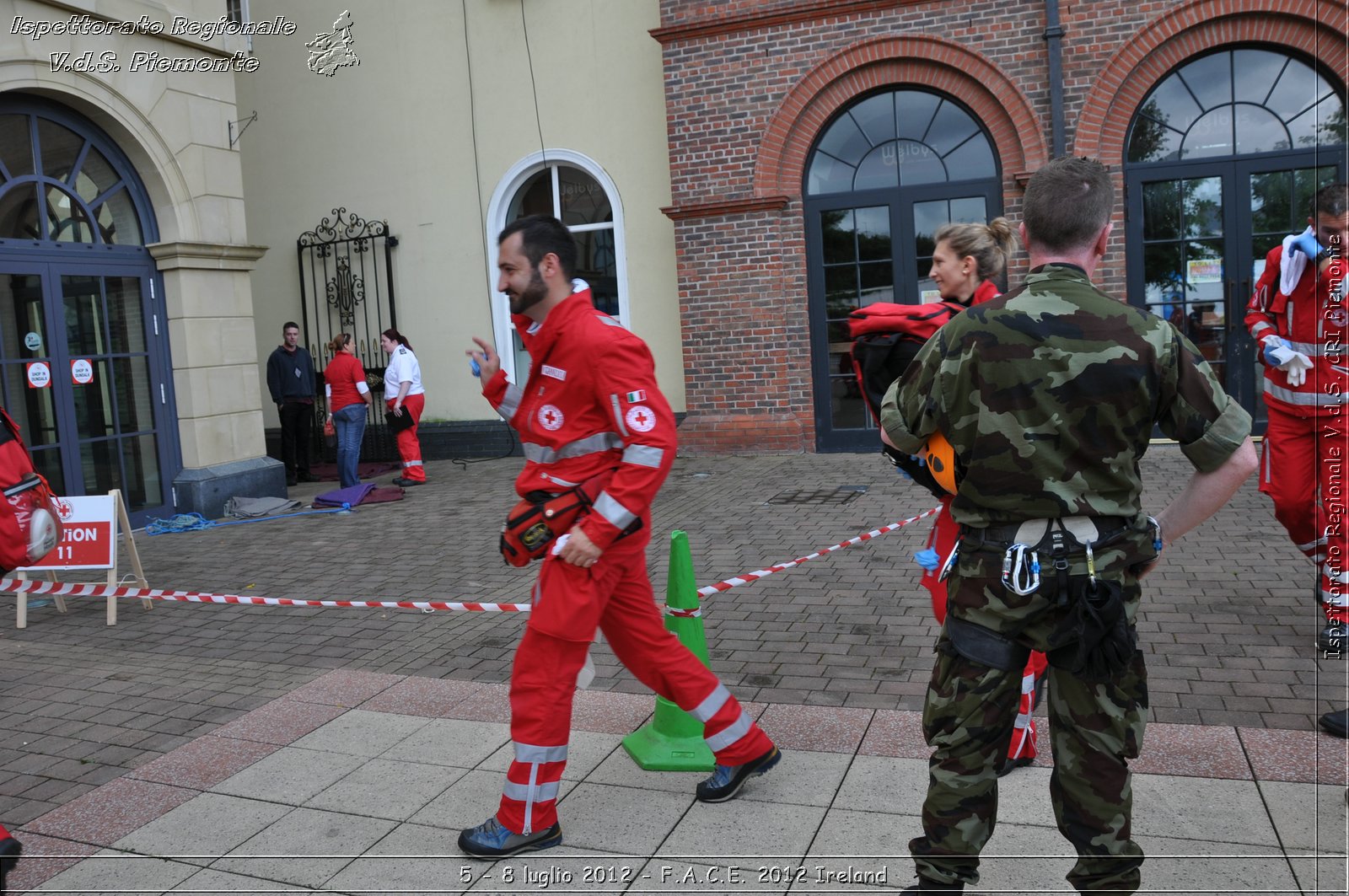 5 - 8 luglio - F.A.C.E. 2012 Ireland - Croce Rossa Italiana - Ispettorato Regionale Volontari del Soccorso del Piemonte