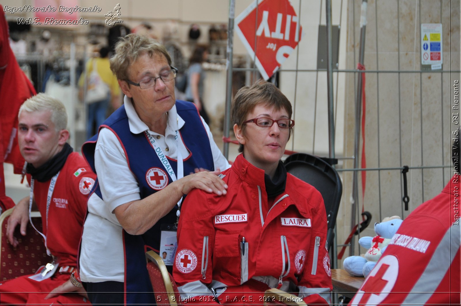 5 - 8 luglio - F.A.C.E. 2012 Ireland - Croce Rossa Italiana - Ispettorato Regionale Volontari del Soccorso del Piemonte