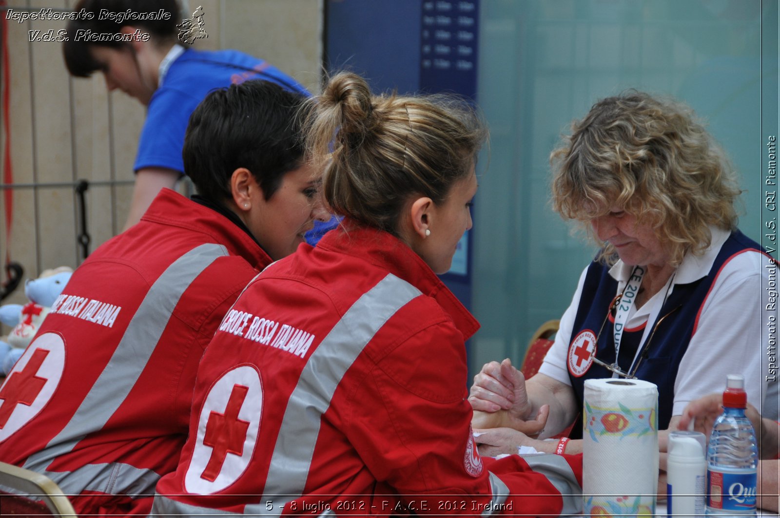 5 - 8 luglio - F.A.C.E. 2012 Ireland - Croce Rossa Italiana - Ispettorato Regionale Volontari del Soccorso del Piemonte