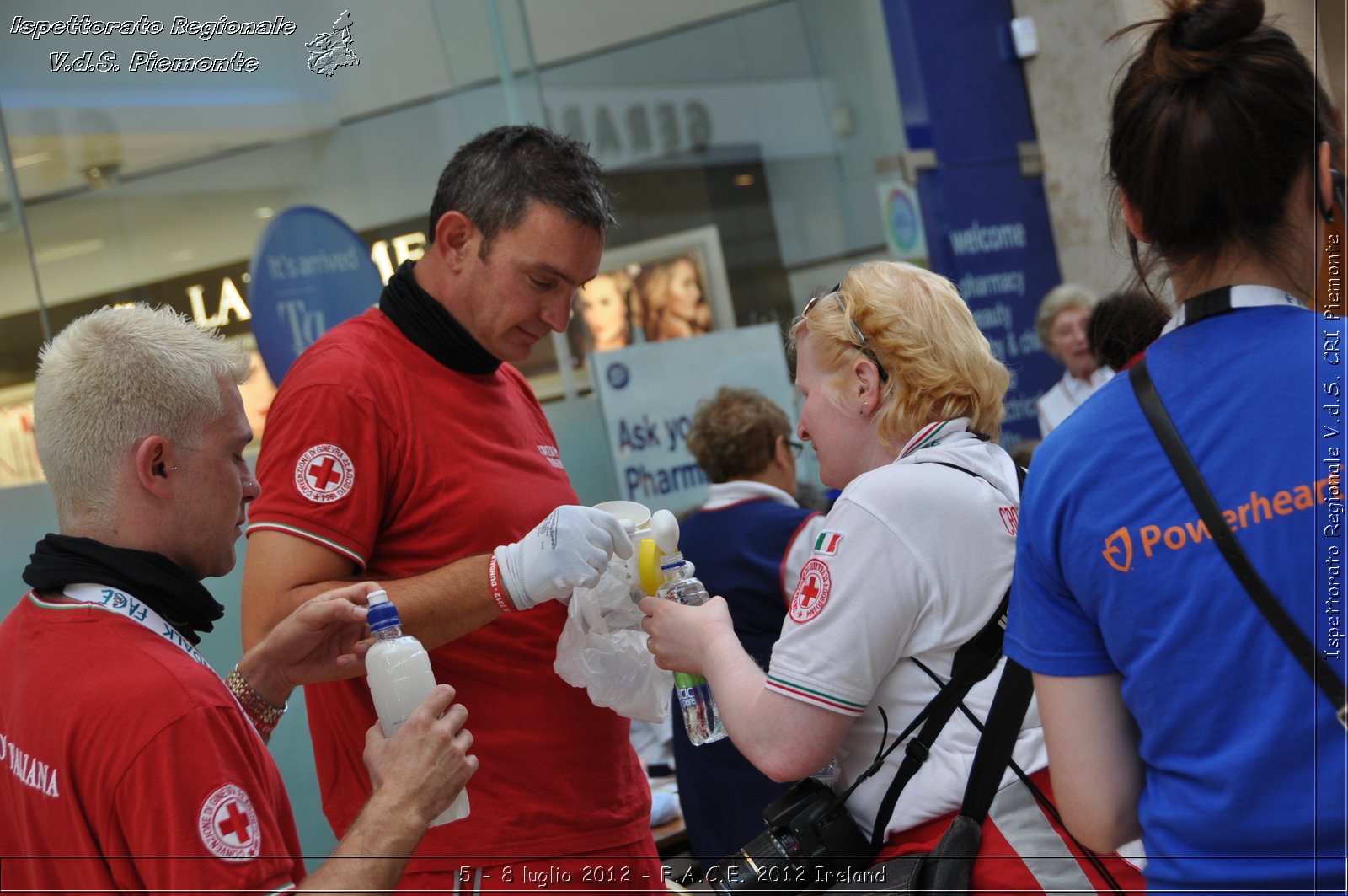 5 - 8 luglio - F.A.C.E. 2012 Ireland - Croce Rossa Italiana - Ispettorato Regionale Volontari del Soccorso del Piemonte