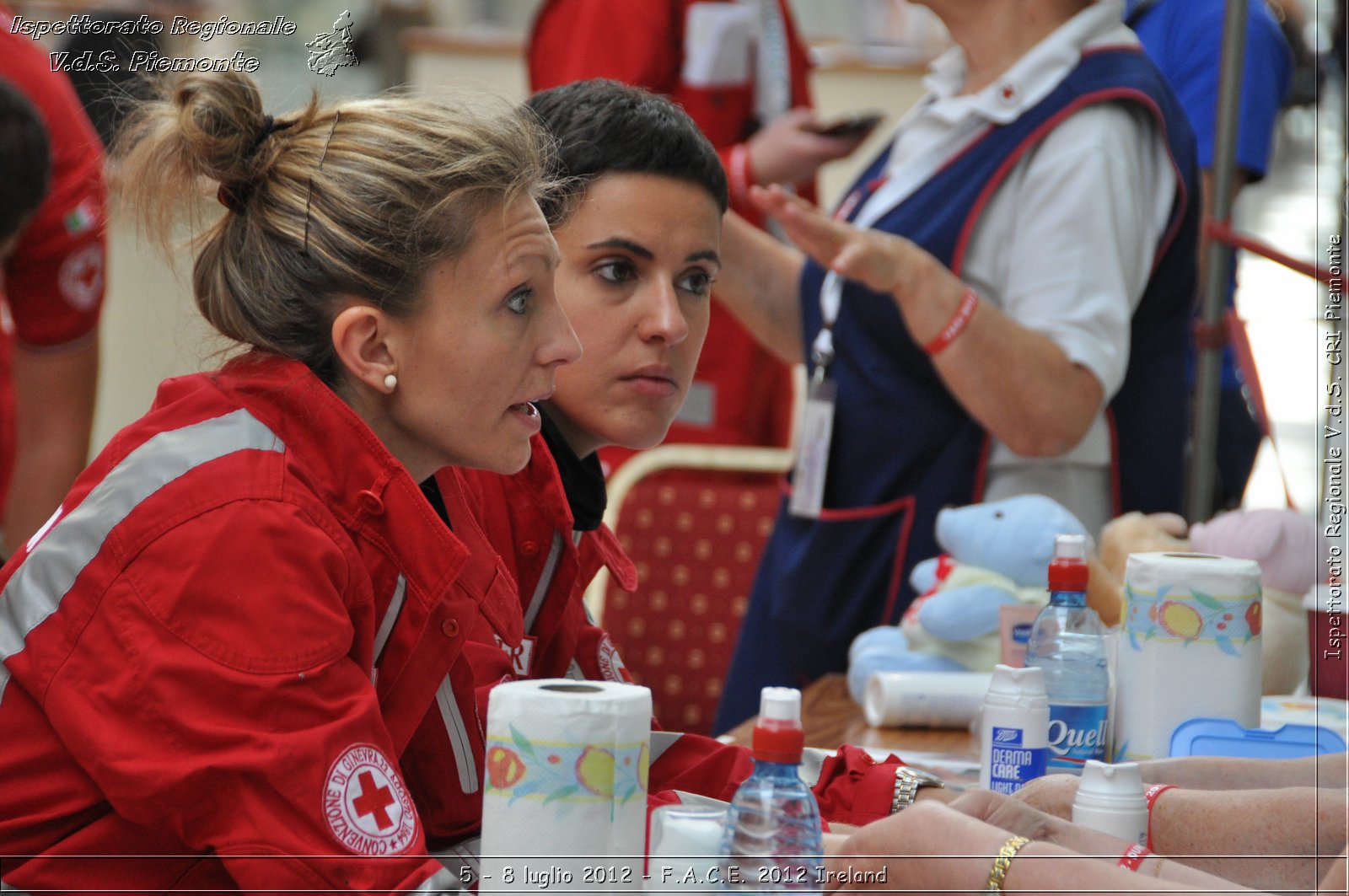 5 - 8 luglio - F.A.C.E. 2012 Ireland - Croce Rossa Italiana - Ispettorato Regionale Volontari del Soccorso del Piemonte