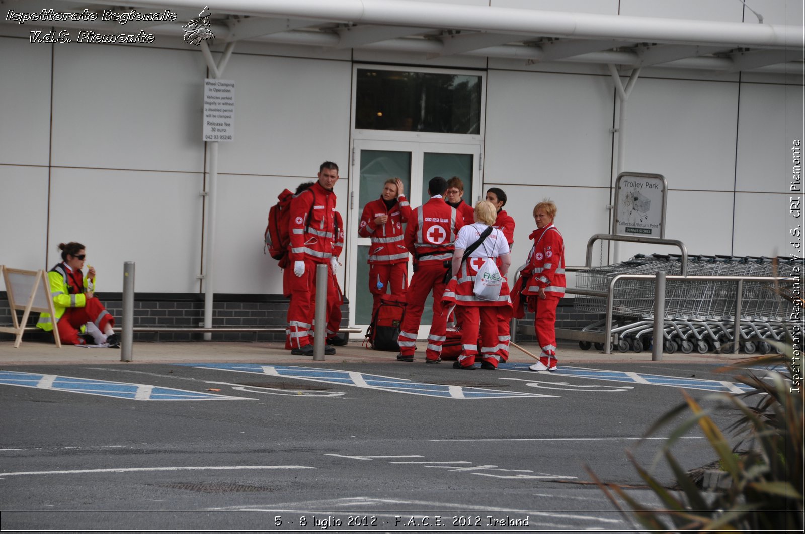 5 - 8 luglio - F.A.C.E. 2012 Ireland - Croce Rossa Italiana - Ispettorato Regionale Volontari del Soccorso del Piemonte