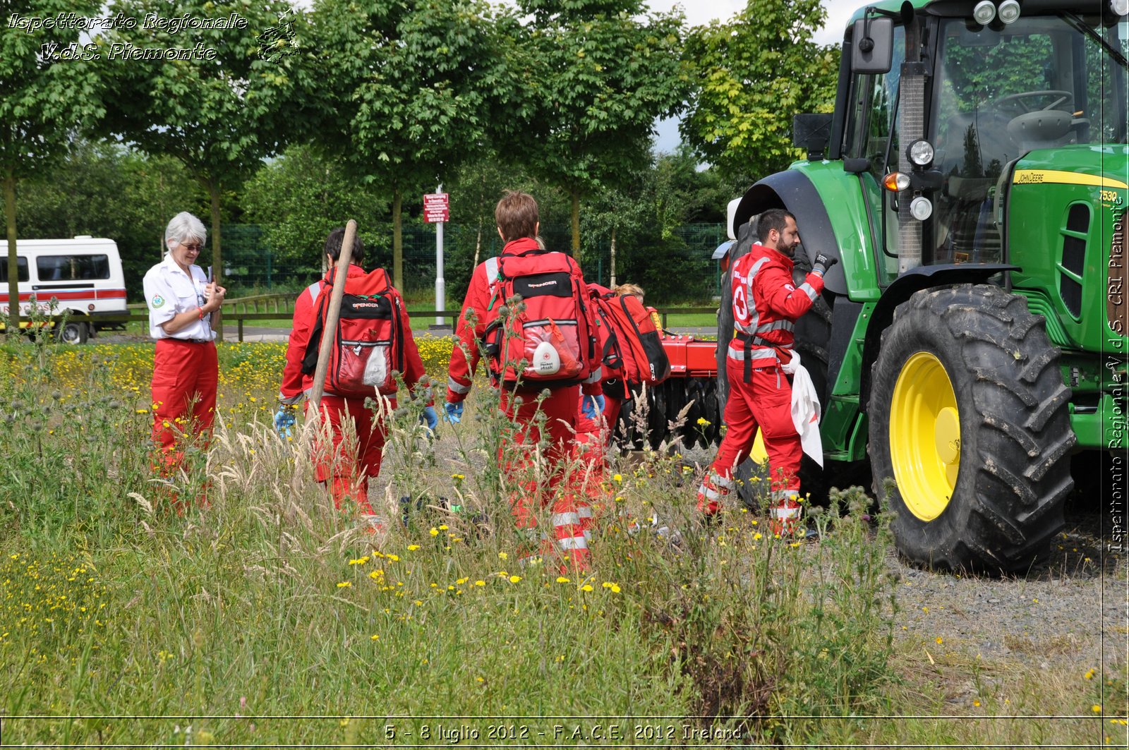 5 - 8 luglio - F.A.C.E. 2012 Ireland - Croce Rossa Italiana - Ispettorato Regionale Volontari del Soccorso del Piemonte