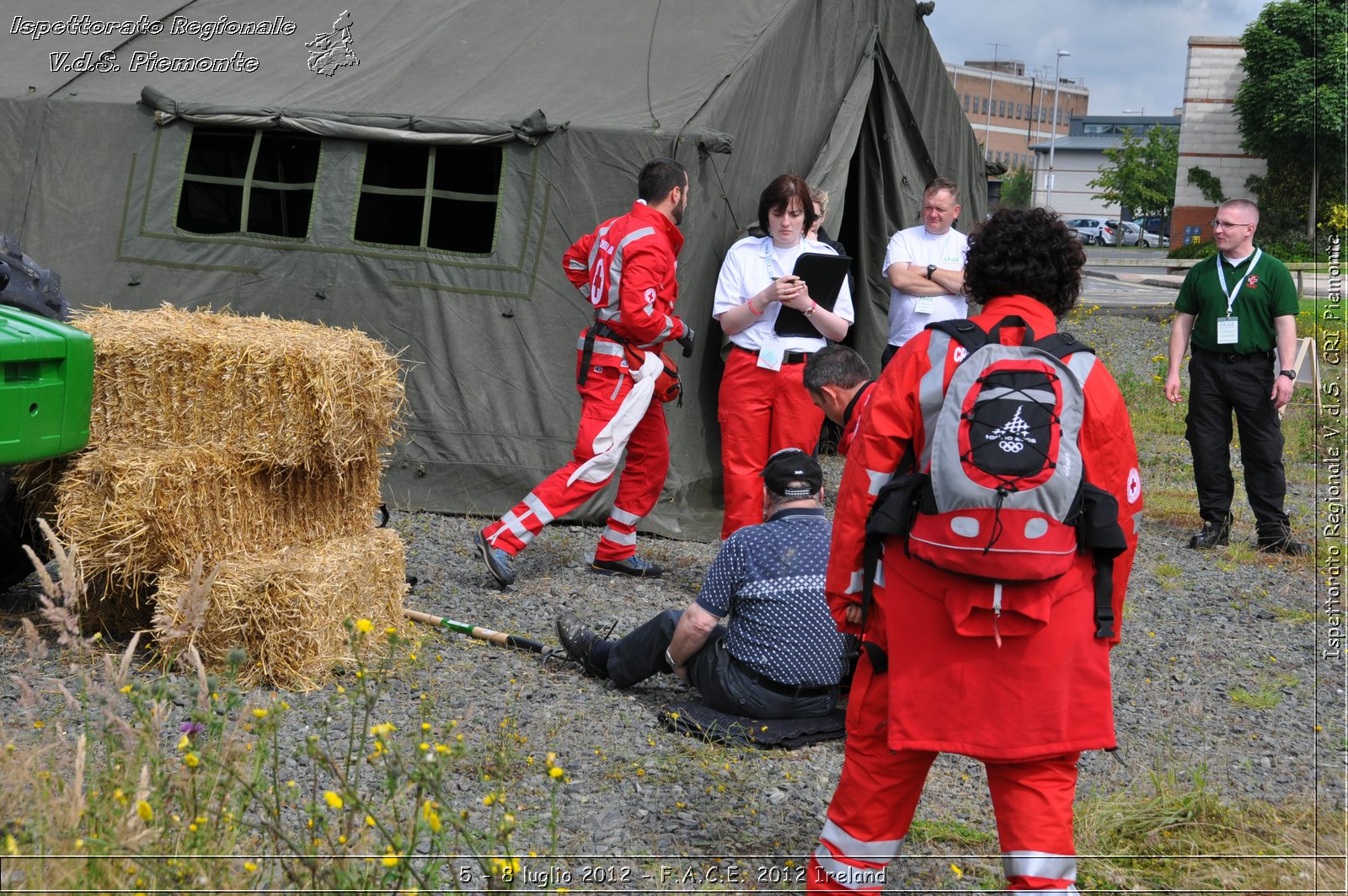 5 - 8 luglio - F.A.C.E. 2012 Ireland - Croce Rossa Italiana - Ispettorato Regionale Volontari del Soccorso del Piemonte