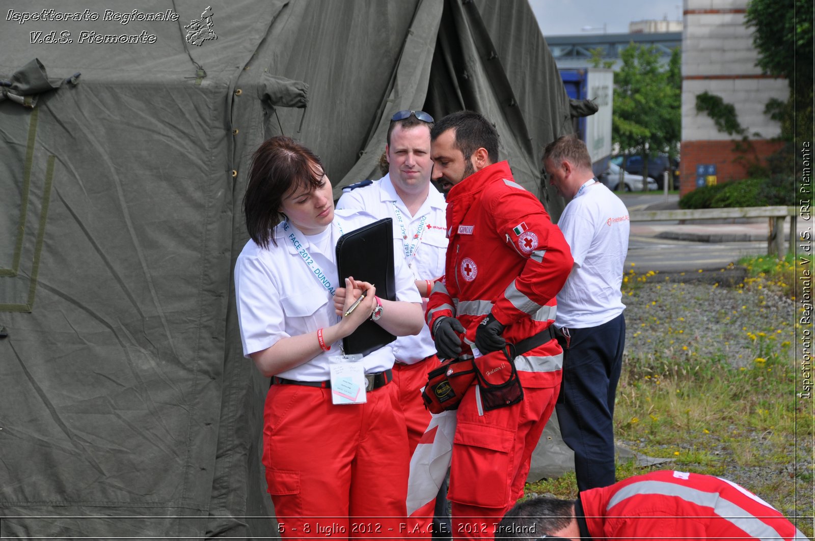 5 - 8 luglio - F.A.C.E. 2012 Ireland - Croce Rossa Italiana - Ispettorato Regionale Volontari del Soccorso del Piemonte