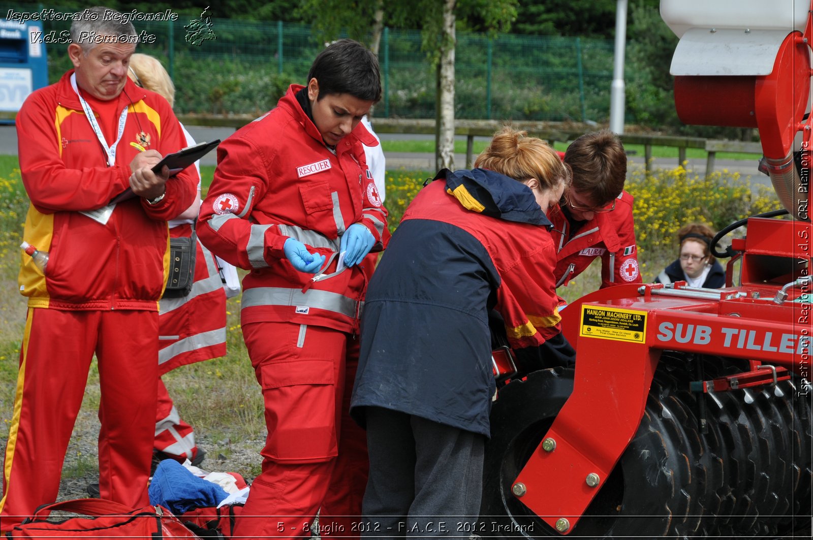 5 - 8 luglio - F.A.C.E. 2012 Ireland - Croce Rossa Italiana - Ispettorato Regionale Volontari del Soccorso del Piemonte