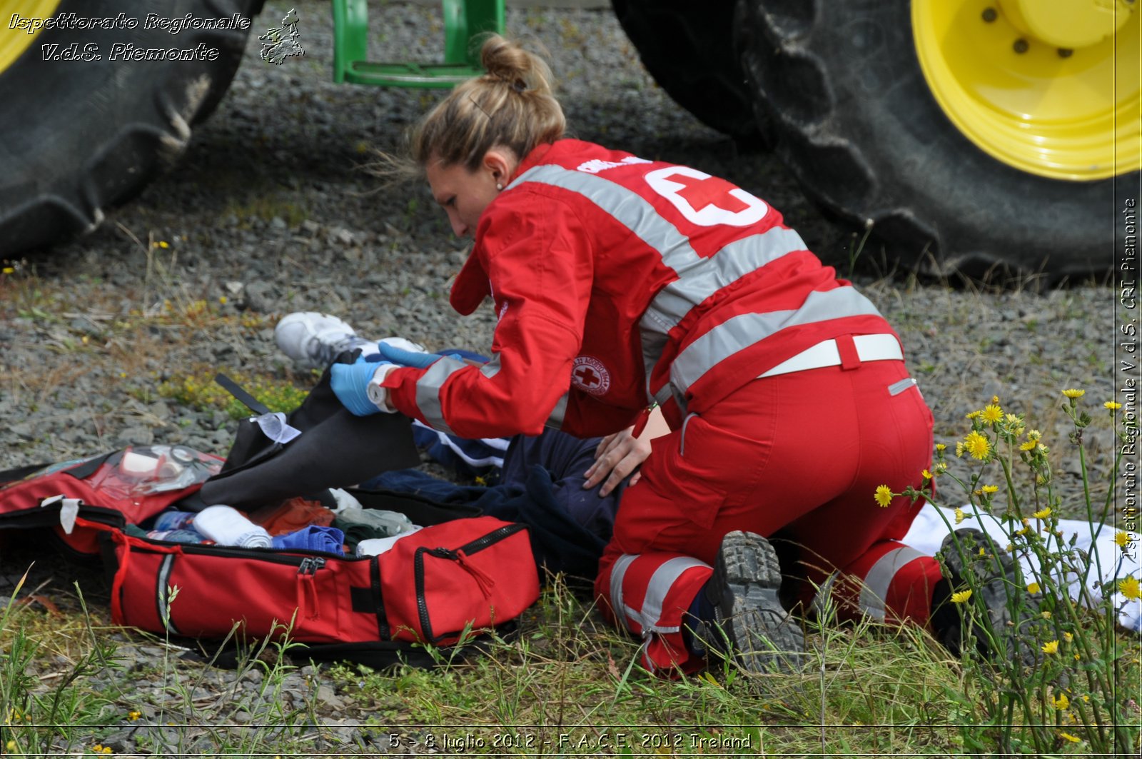 5 - 8 luglio - F.A.C.E. 2012 Ireland - Croce Rossa Italiana - Ispettorato Regionale Volontari del Soccorso del Piemonte