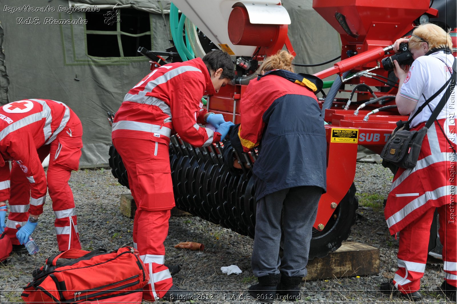 5 - 8 luglio - F.A.C.E. 2012 Ireland - Croce Rossa Italiana - Ispettorato Regionale Volontari del Soccorso del Piemonte