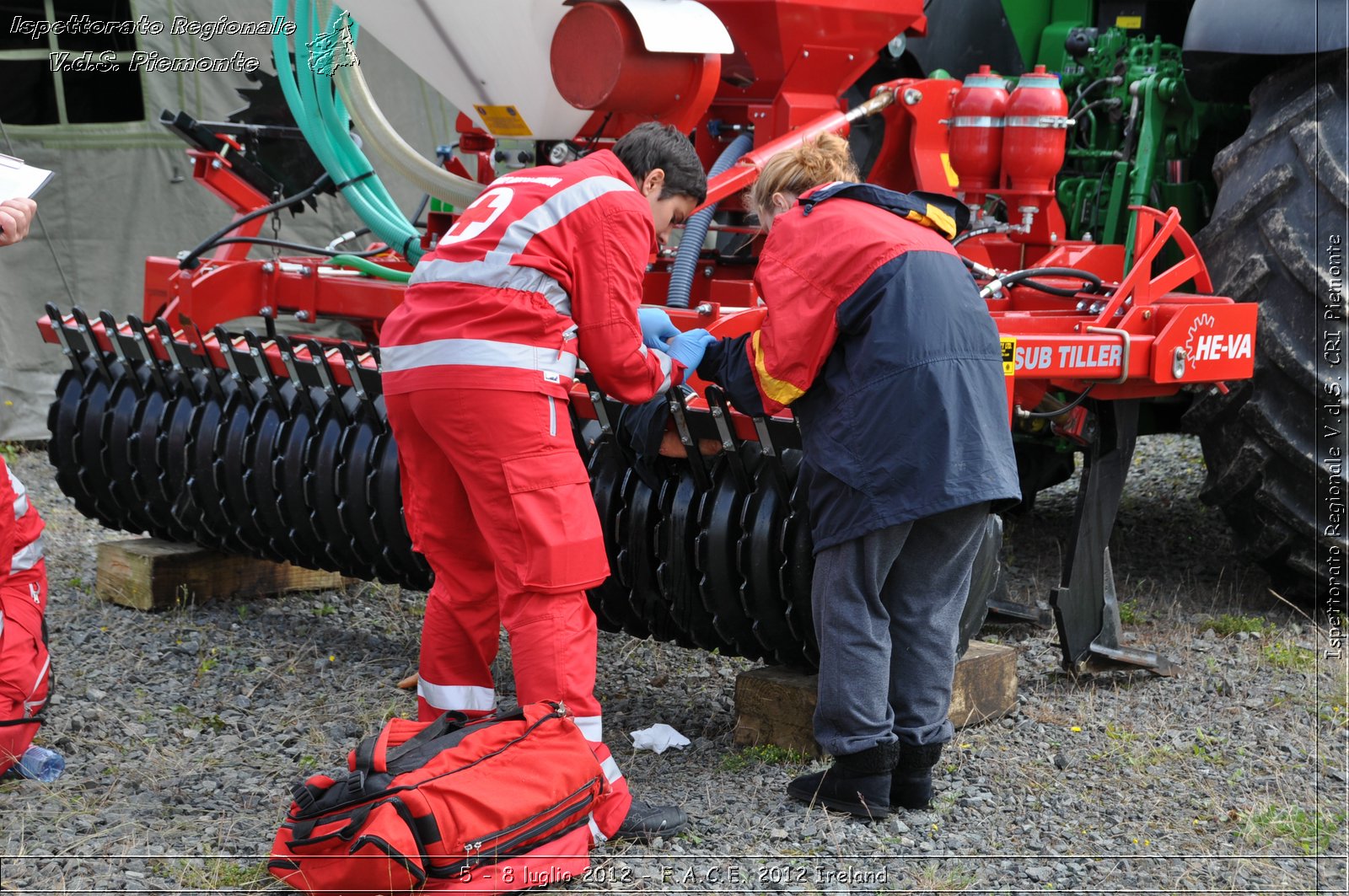 5 - 8 luglio - F.A.C.E. 2012 Ireland - Croce Rossa Italiana - Ispettorato Regionale Volontari del Soccorso del Piemonte