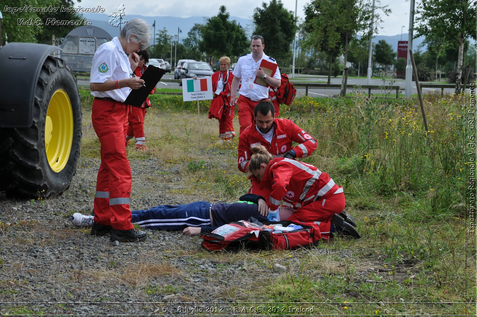 5 - 8 luglio - F.A.C.E. 2012 Ireland - Croce Rossa Italiana - Ispettorato Regionale Volontari del Soccorso del Piemonte