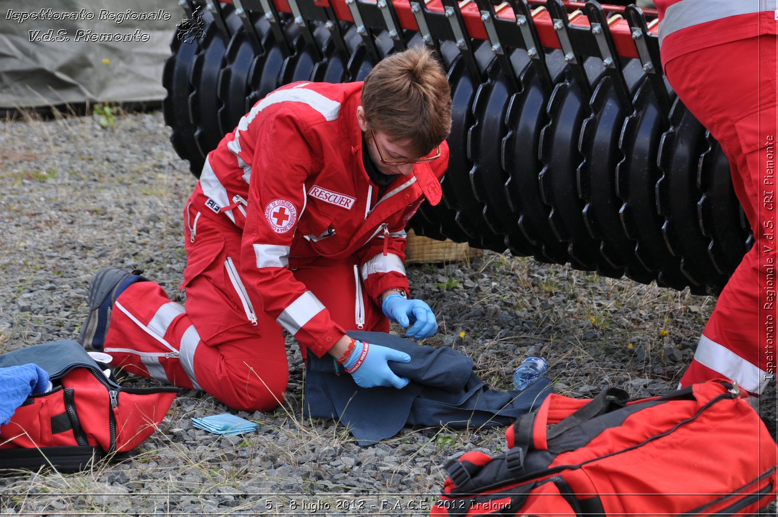 5 - 8 luglio - F.A.C.E. 2012 Ireland - Croce Rossa Italiana - Ispettorato Regionale Volontari del Soccorso del Piemonte