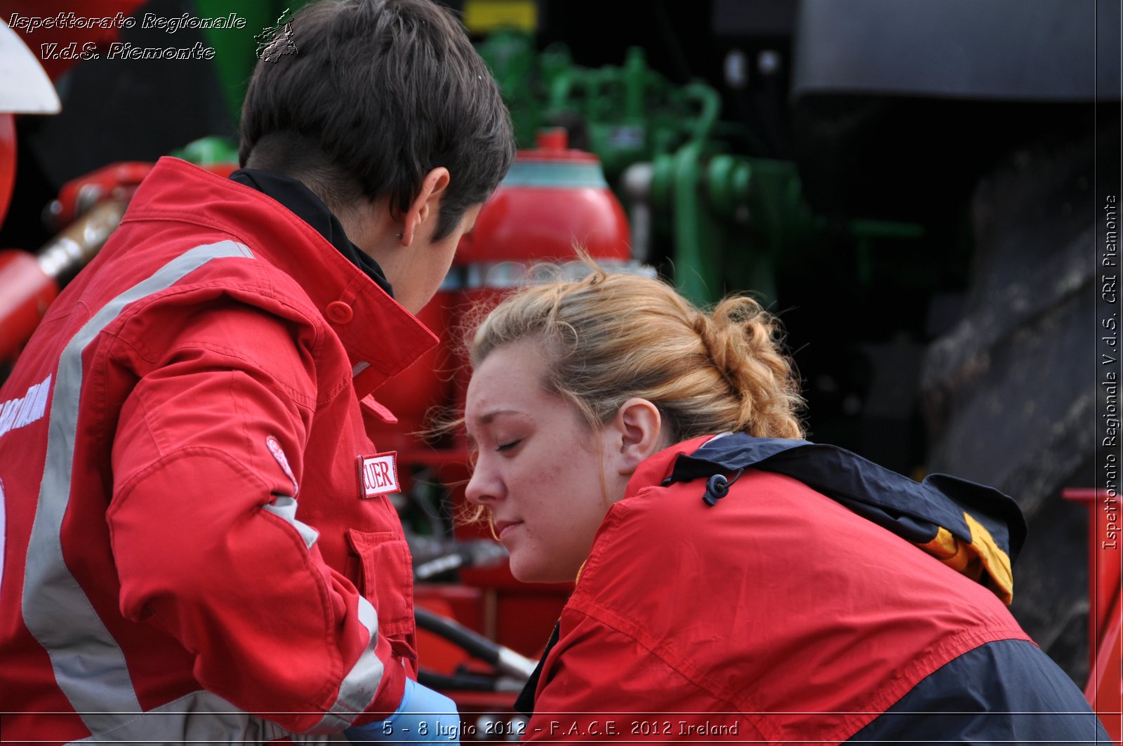 5 - 8 luglio - F.A.C.E. 2012 Ireland - Croce Rossa Italiana - Ispettorato Regionale Volontari del Soccorso del Piemonte