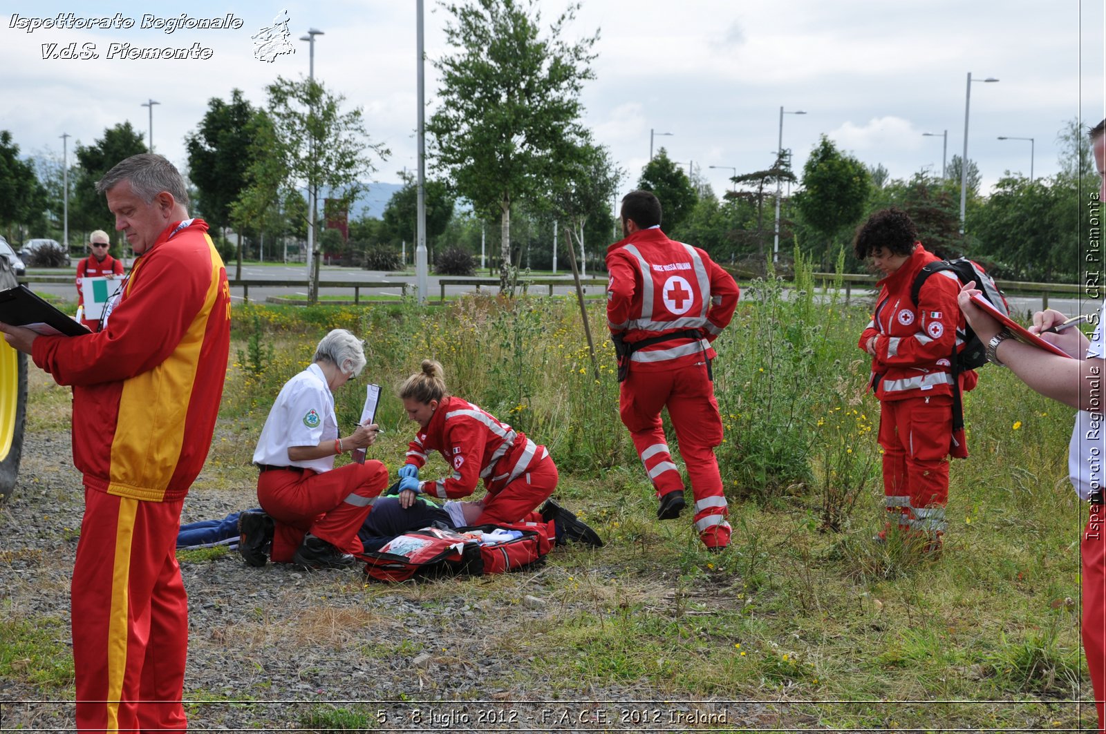 5 - 8 luglio - F.A.C.E. 2012 Ireland - Croce Rossa Italiana - Ispettorato Regionale Volontari del Soccorso del Piemonte