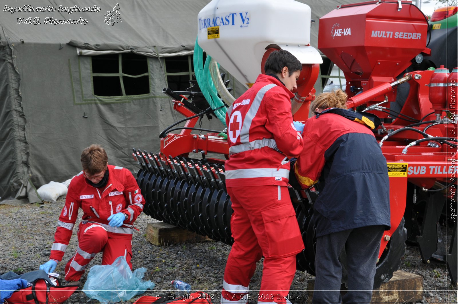 5 - 8 luglio - F.A.C.E. 2012 Ireland - Croce Rossa Italiana - Ispettorato Regionale Volontari del Soccorso del Piemonte