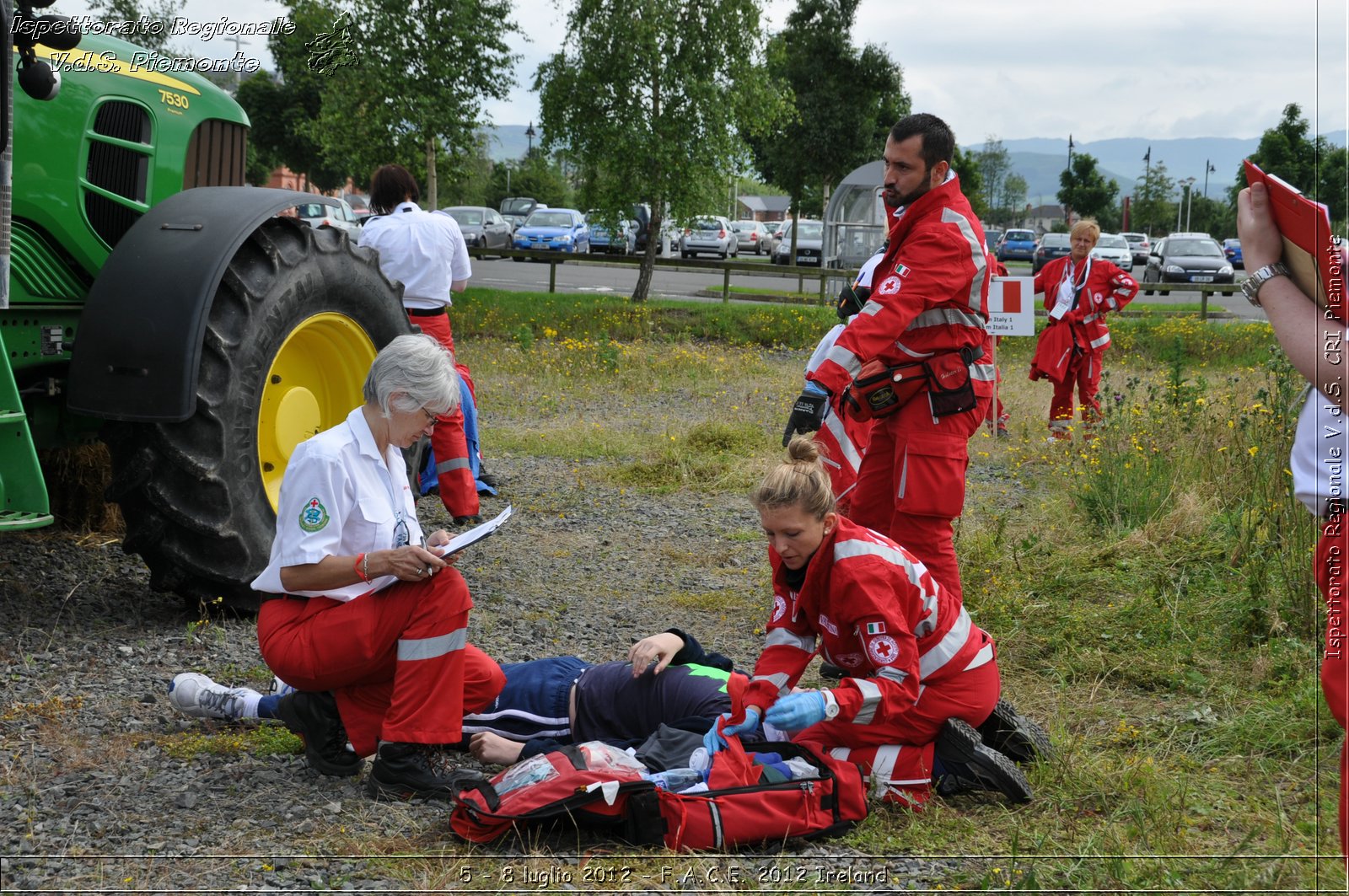 5 - 8 luglio - F.A.C.E. 2012 Ireland - Croce Rossa Italiana - Ispettorato Regionale Volontari del Soccorso del Piemonte