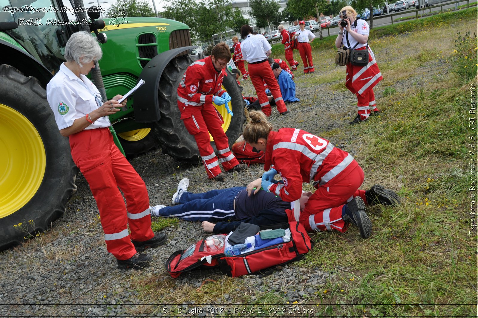 5 - 8 luglio - F.A.C.E. 2012 Ireland - Croce Rossa Italiana - Ispettorato Regionale Volontari del Soccorso del Piemonte