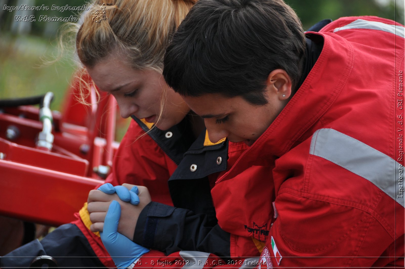 5 - 8 luglio - F.A.C.E. 2012 Ireland - Croce Rossa Italiana - Ispettorato Regionale Volontari del Soccorso del Piemonte