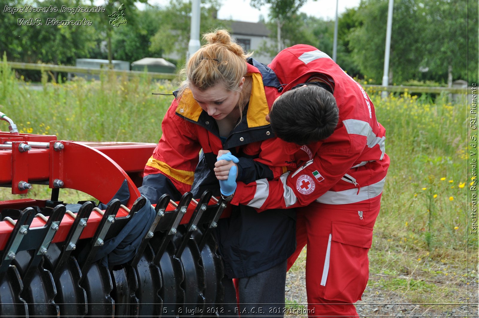 5 - 8 luglio - F.A.C.E. 2012 Ireland - Croce Rossa Italiana - Ispettorato Regionale Volontari del Soccorso del Piemonte