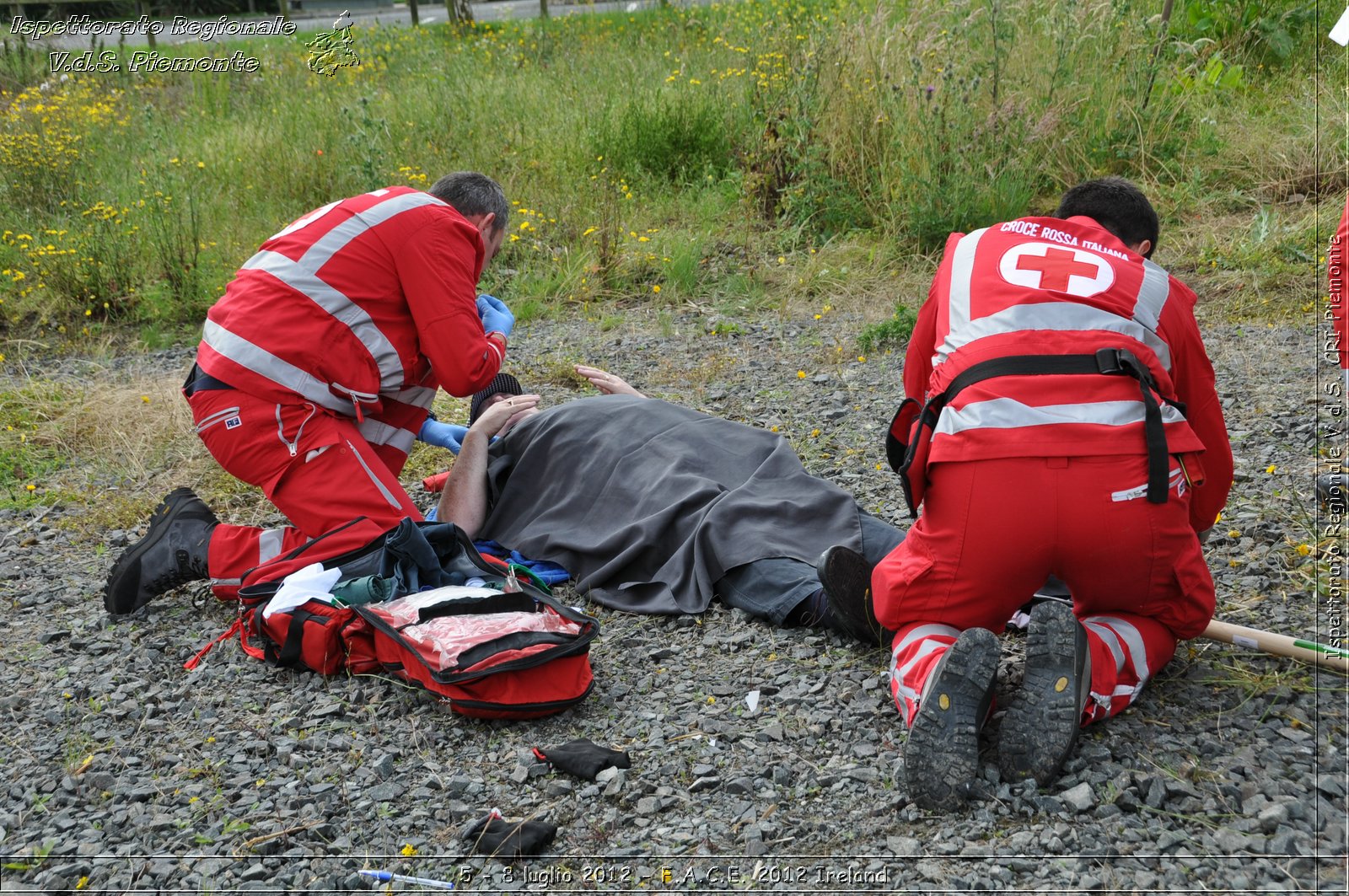 5 - 8 luglio - F.A.C.E. 2012 Ireland - Croce Rossa Italiana - Ispettorato Regionale Volontari del Soccorso del Piemonte