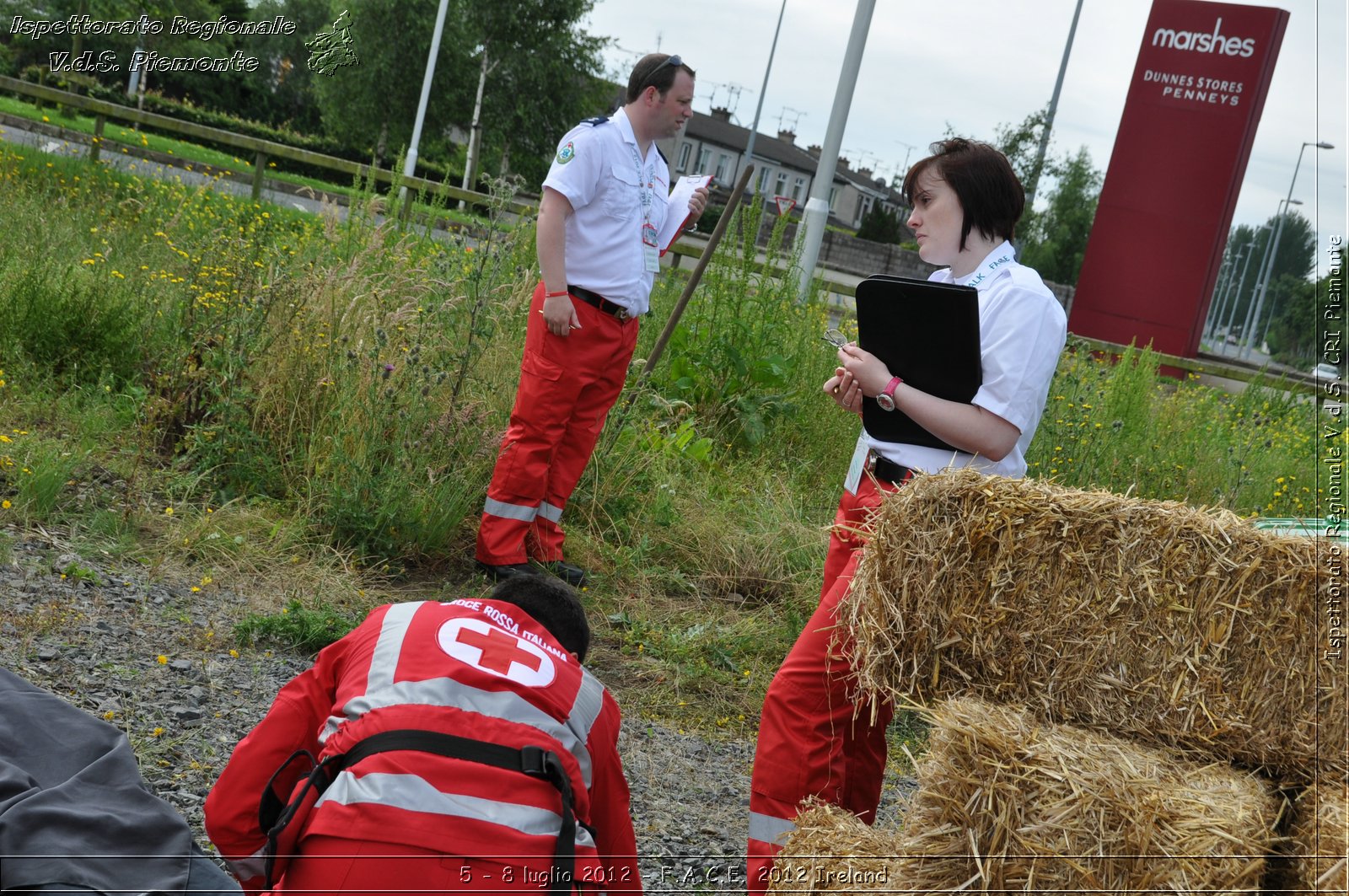 5 - 8 luglio - F.A.C.E. 2012 Ireland - Croce Rossa Italiana - Ispettorato Regionale Volontari del Soccorso del Piemonte