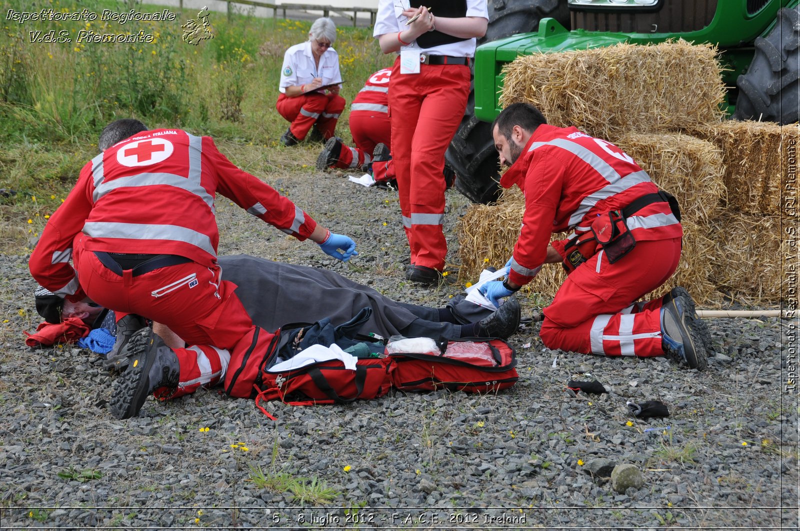 5 - 8 luglio - F.A.C.E. 2012 Ireland - Croce Rossa Italiana - Ispettorato Regionale Volontari del Soccorso del Piemonte