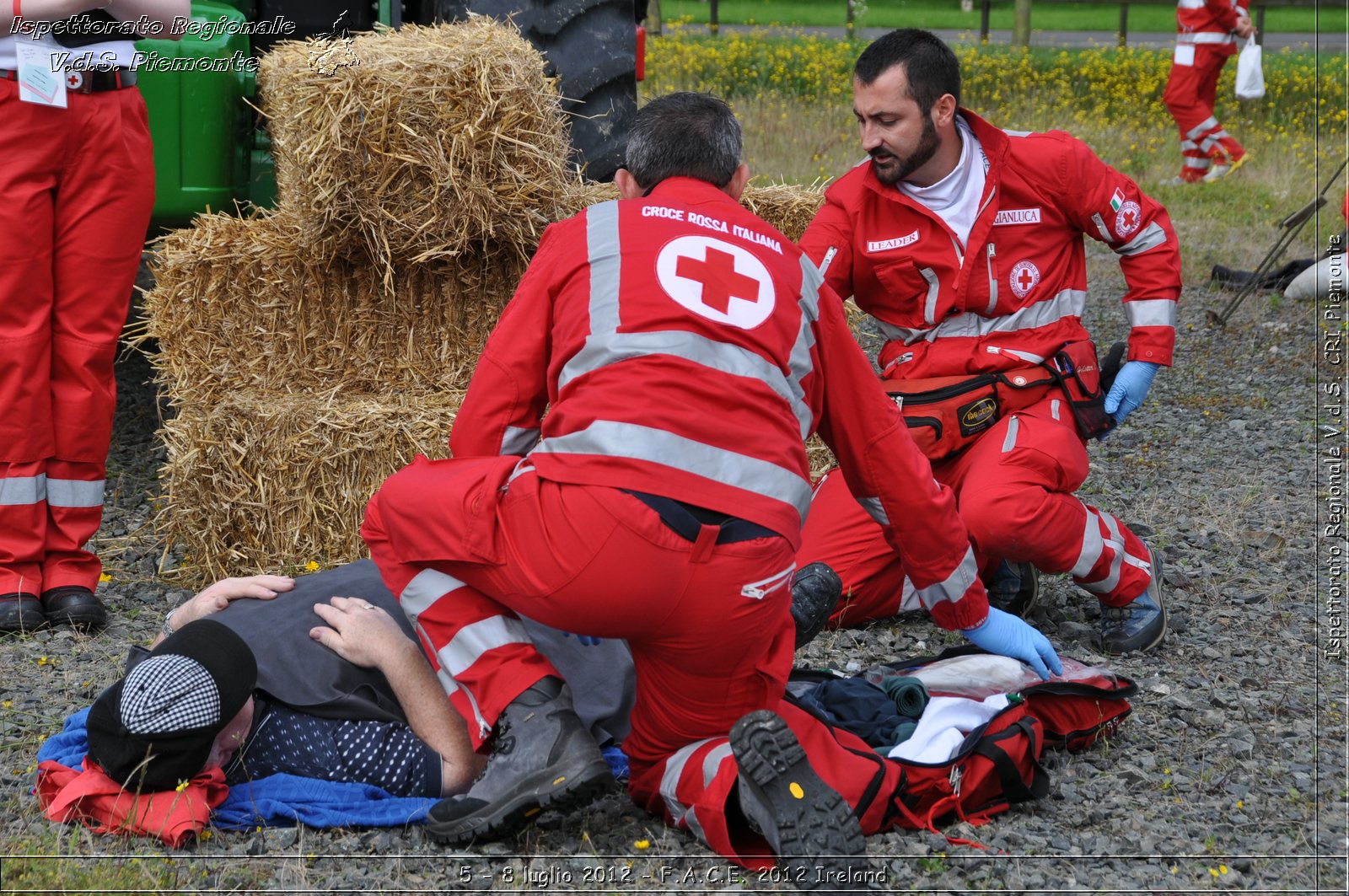 5 - 8 luglio - F.A.C.E. 2012 Ireland - Croce Rossa Italiana - Ispettorato Regionale Volontari del Soccorso del Piemonte