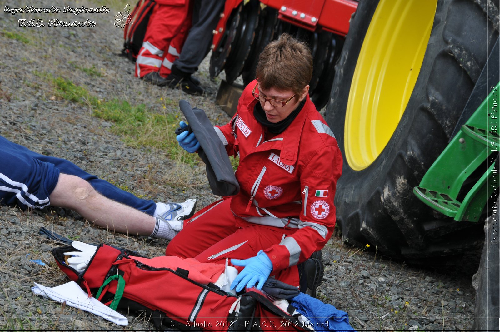 5 - 8 luglio - F.A.C.E. 2012 Ireland - Croce Rossa Italiana - Ispettorato Regionale Volontari del Soccorso del Piemonte