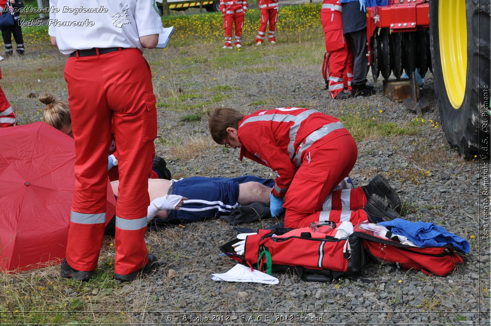 5 - 8 luglio - F.A.C.E. 2012 Ireland - Croce Rossa Italiana - Ispettorato Regionale Volontari del Soccorso del Piemonte