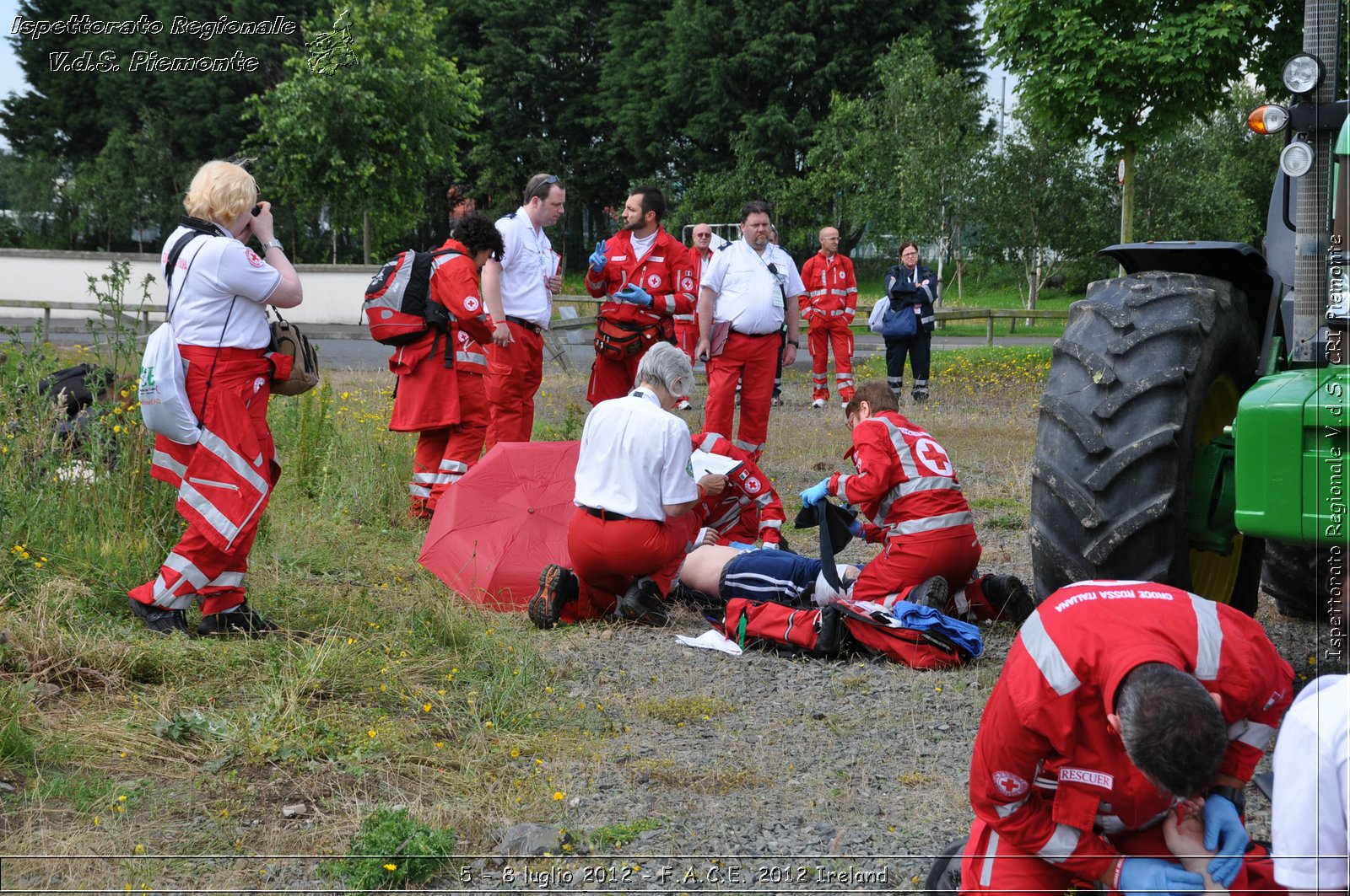 5 - 8 luglio - F.A.C.E. 2012 Ireland - Croce Rossa Italiana - Ispettorato Regionale Volontari del Soccorso del Piemonte