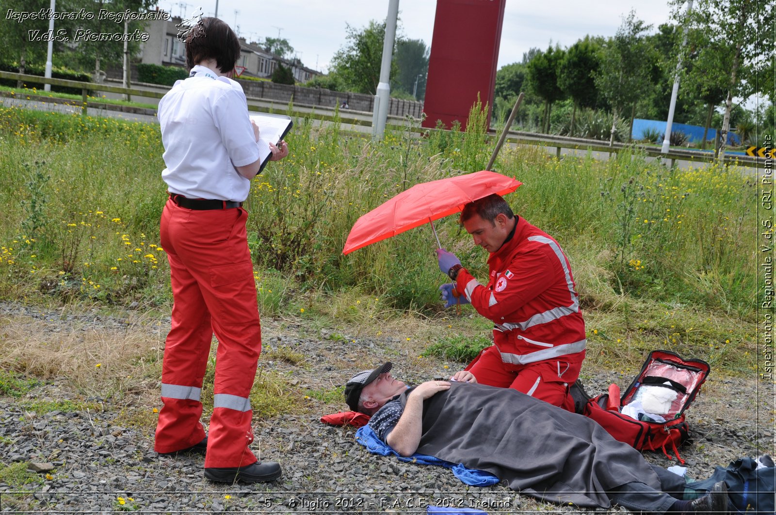 5 - 8 luglio - F.A.C.E. 2012 Ireland - Croce Rossa Italiana - Ispettorato Regionale Volontari del Soccorso del Piemonte