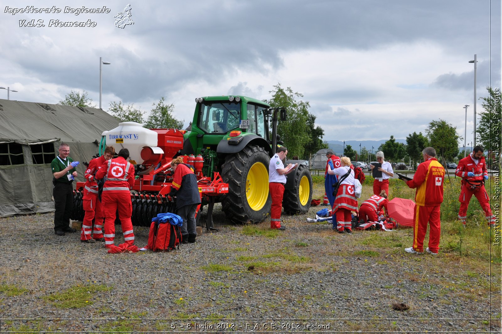 5 - 8 luglio - F.A.C.E. 2012 Ireland - Croce Rossa Italiana - Ispettorato Regionale Volontari del Soccorso del Piemonte