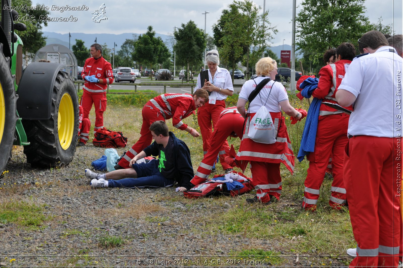 5 - 8 luglio - F.A.C.E. 2012 Ireland - Croce Rossa Italiana - Ispettorato Regionale Volontari del Soccorso del Piemonte