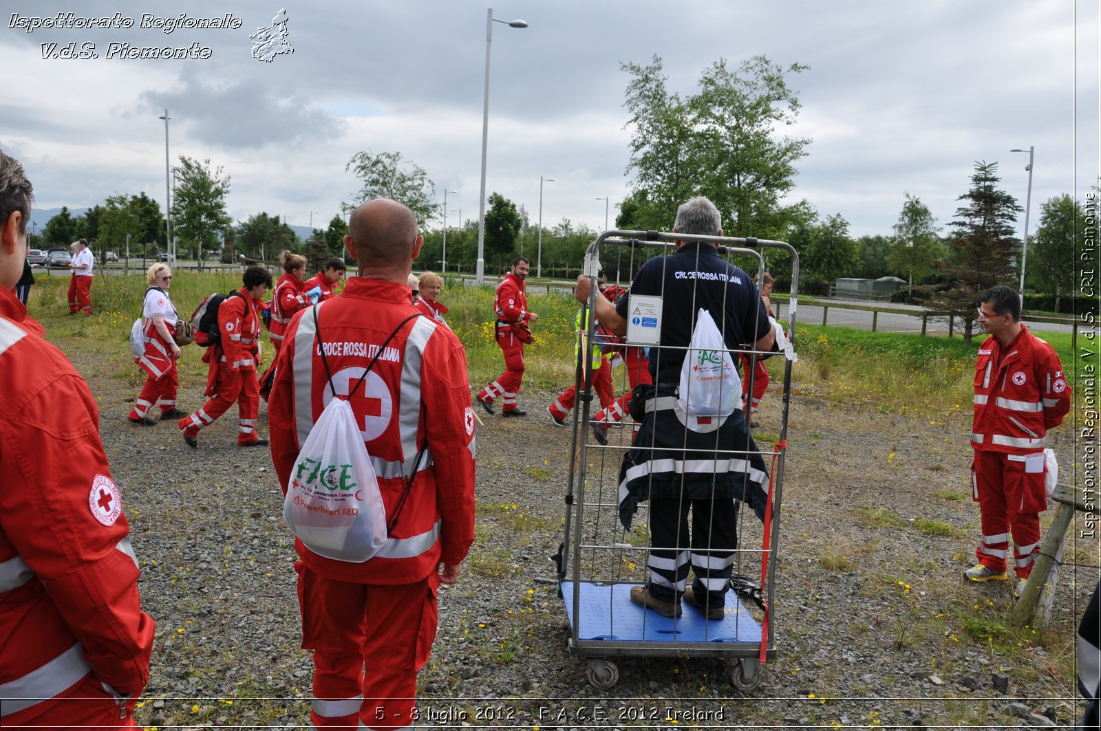 5 - 8 luglio - F.A.C.E. 2012 Ireland - Croce Rossa Italiana - Ispettorato Regionale Volontari del Soccorso del Piemonte