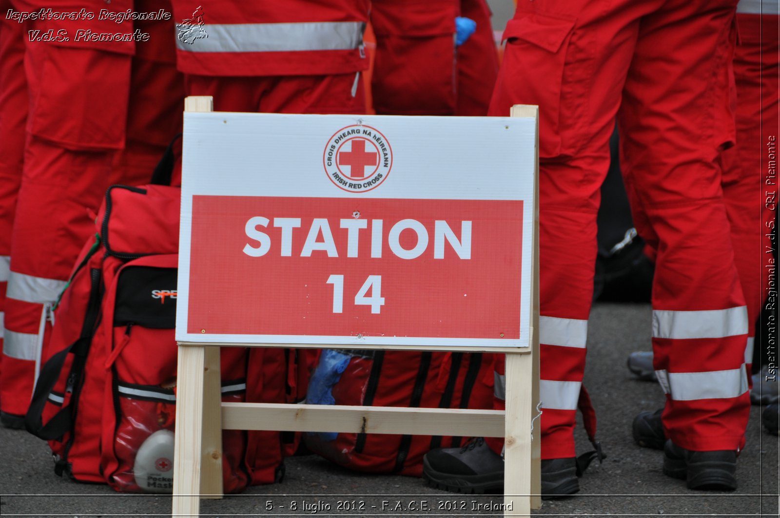 5 - 8 luglio - F.A.C.E. 2012 Ireland - Croce Rossa Italiana - Ispettorato Regionale Volontari del Soccorso del Piemonte