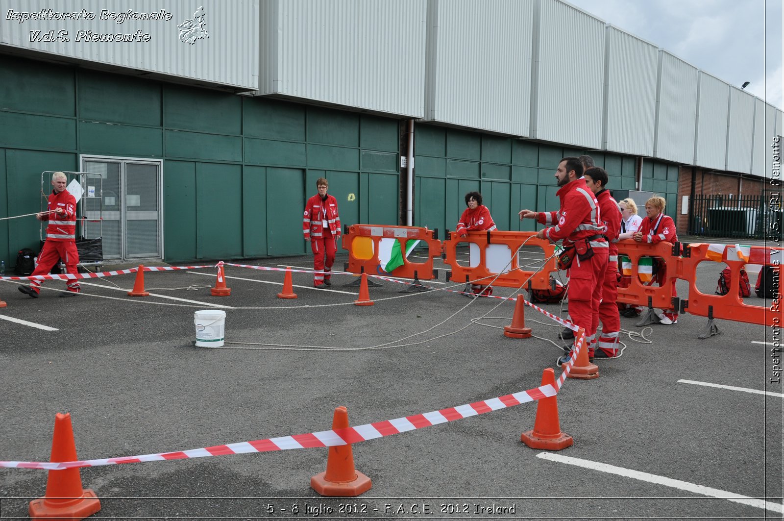 5 - 8 luglio - F.A.C.E. 2012 Ireland - Croce Rossa Italiana - Ispettorato Regionale Volontari del Soccorso del Piemonte