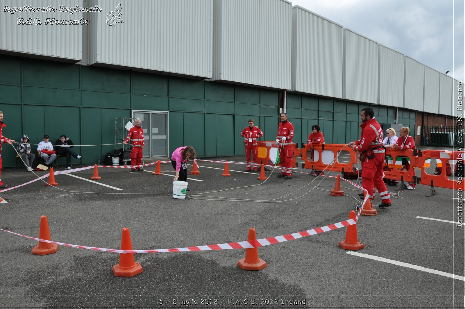 5 - 8 luglio - F.A.C.E. 2012 Ireland - Croce Rossa Italiana - Ispettorato Regionale Volontari del Soccorso del Piemonte