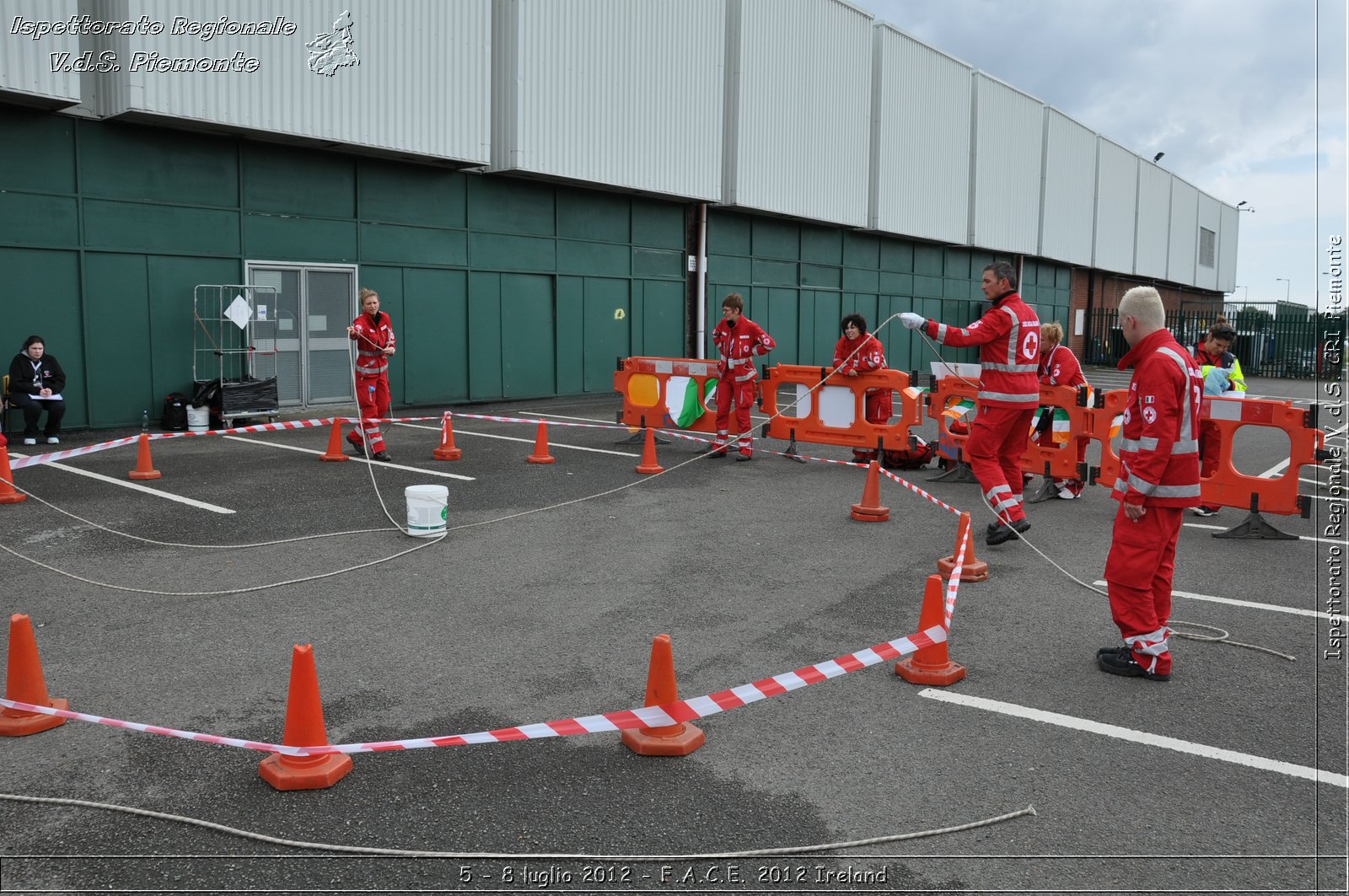 5 - 8 luglio - F.A.C.E. 2012 Ireland - Croce Rossa Italiana - Ispettorato Regionale Volontari del Soccorso del Piemonte