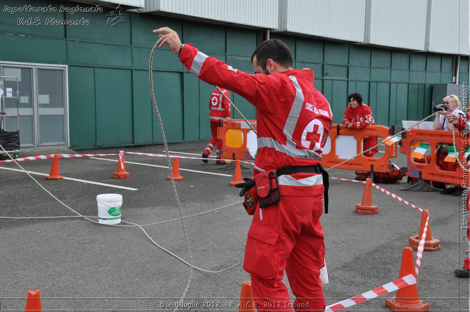 5 - 8 luglio - F.A.C.E. 2012 Ireland - Croce Rossa Italiana - Ispettorato Regionale Volontari del Soccorso del Piemonte