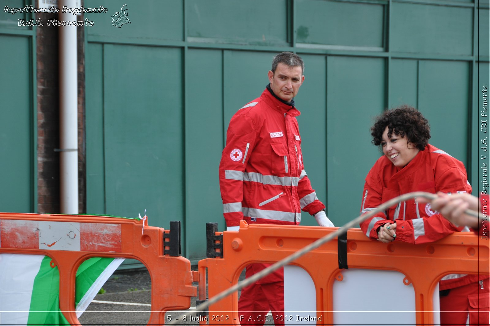 5 - 8 luglio - F.A.C.E. 2012 Ireland - Croce Rossa Italiana - Ispettorato Regionale Volontari del Soccorso del Piemonte