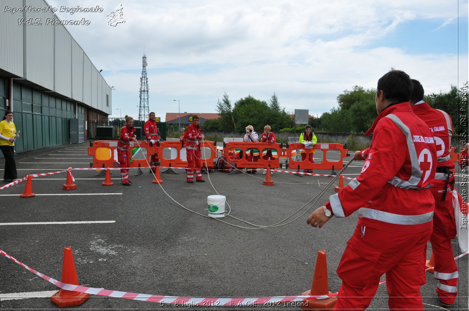 5 - 8 luglio - F.A.C.E. 2012 Ireland - Croce Rossa Italiana - Ispettorato Regionale Volontari del Soccorso del Piemonte