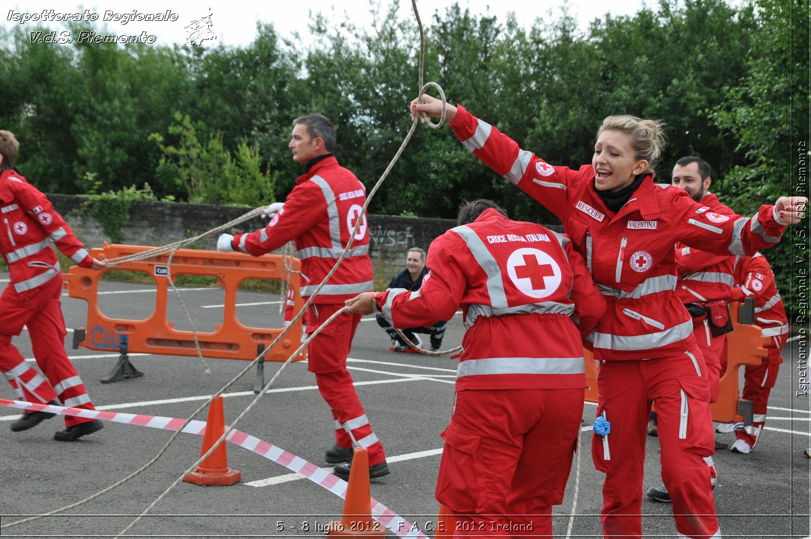 5 - 8 luglio - F.A.C.E. 2012 Ireland - Croce Rossa Italiana - Ispettorato Regionale Volontari del Soccorso del Piemonte