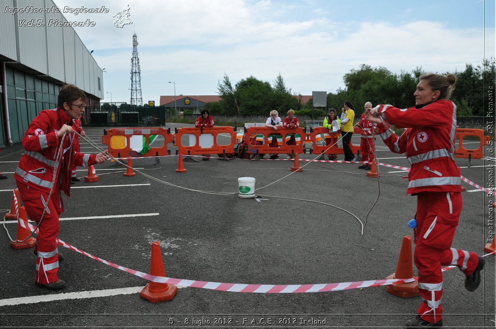 5 - 8 luglio - F.A.C.E. 2012 Ireland - Croce Rossa Italiana - Ispettorato Regionale Volontari del Soccorso del Piemonte