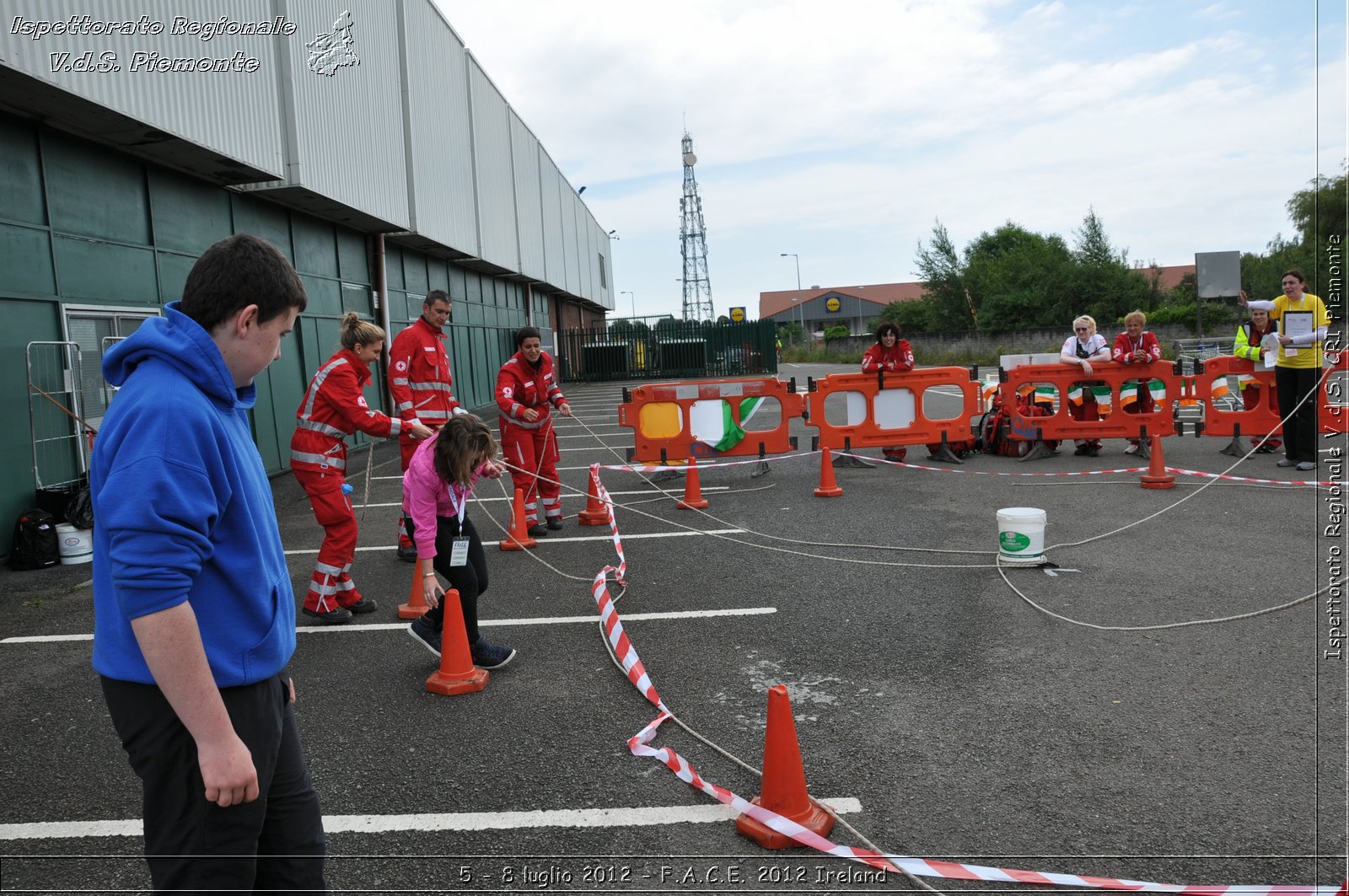 5 - 8 luglio - F.A.C.E. 2012 Ireland - Croce Rossa Italiana - Ispettorato Regionale Volontari del Soccorso del Piemonte