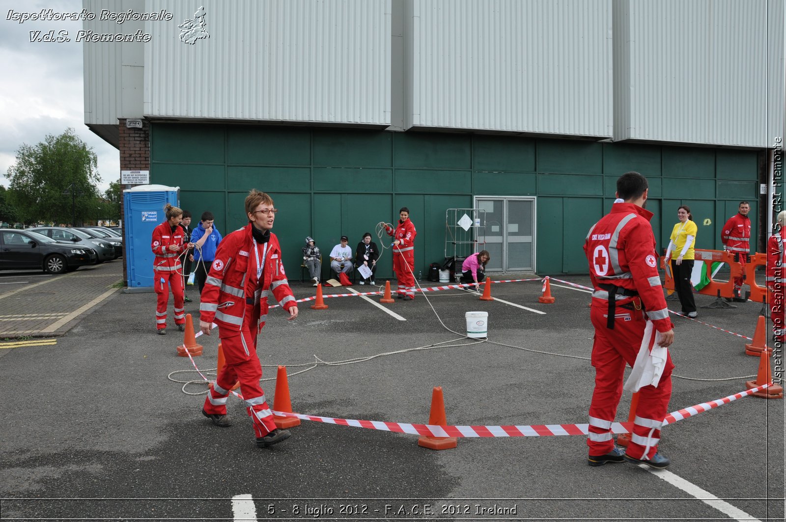 5 - 8 luglio - F.A.C.E. 2012 Ireland - Croce Rossa Italiana - Ispettorato Regionale Volontari del Soccorso del Piemonte